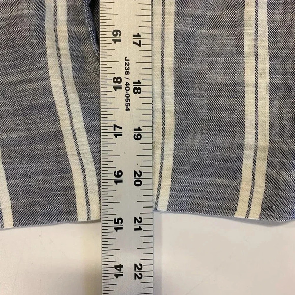 Zara Gray and White Striped Jacket - Picture 13 of 13